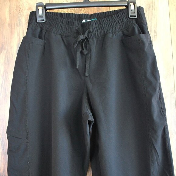 Lee Active Performans Capri Black Stretch Waist Size 8M - Picture 2 of 6